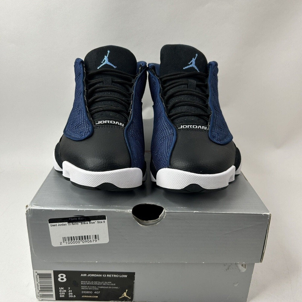 Nike Shoes Air Jordan 13 Retro Low “Brave Blue” 2024 - Picture 2 of 8
